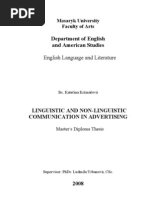 Download Linguistics-And Non Linguistics Feature in Advertising by Joe Syam SN92687928 doc pdf
