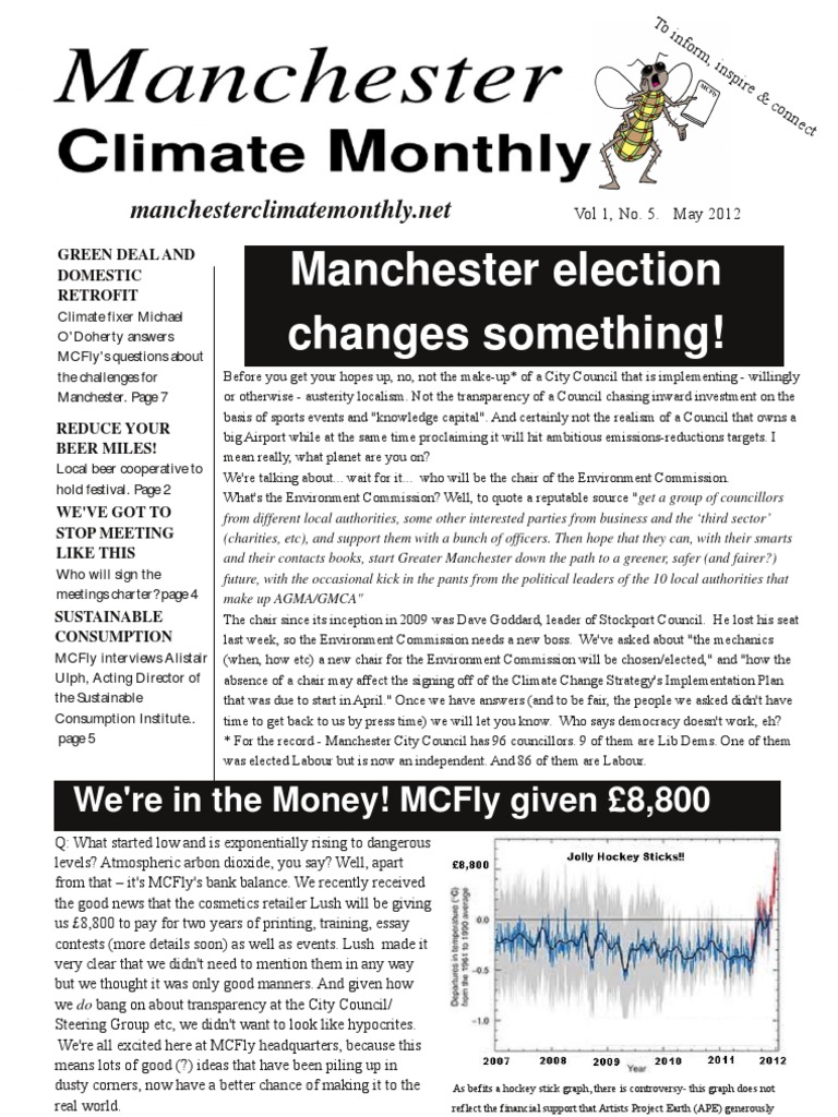 Manchester's Climate Initiatives Update | PDF | Attitude (Psychology ...