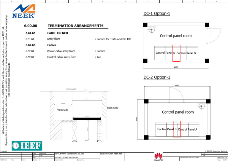 Civil Works - Electrical Panel Installation | PDF