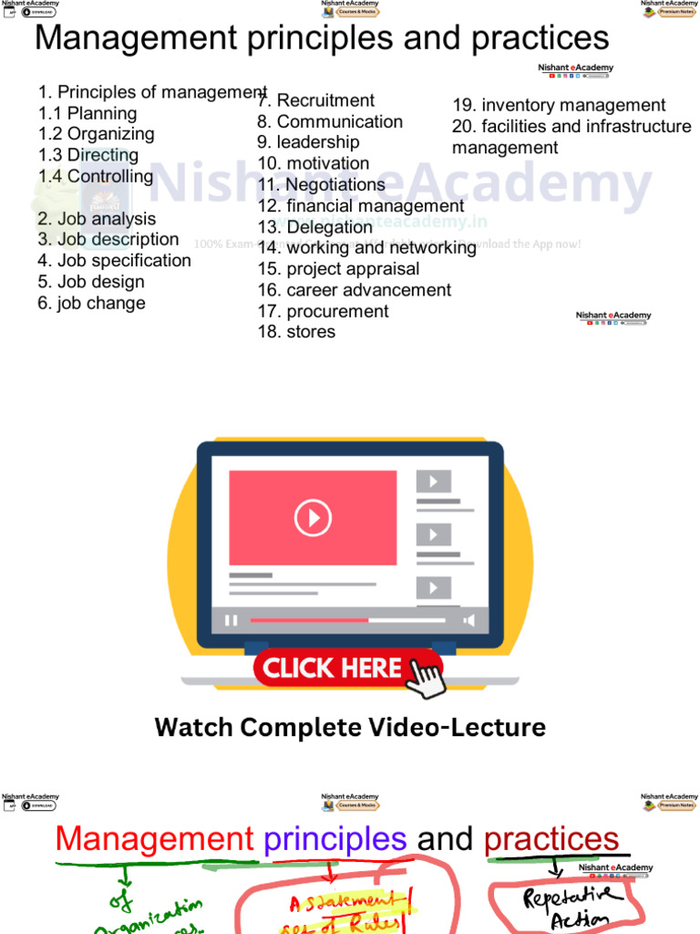 Csir Case Management Notes Compilation Nishant Eacademy | PDF