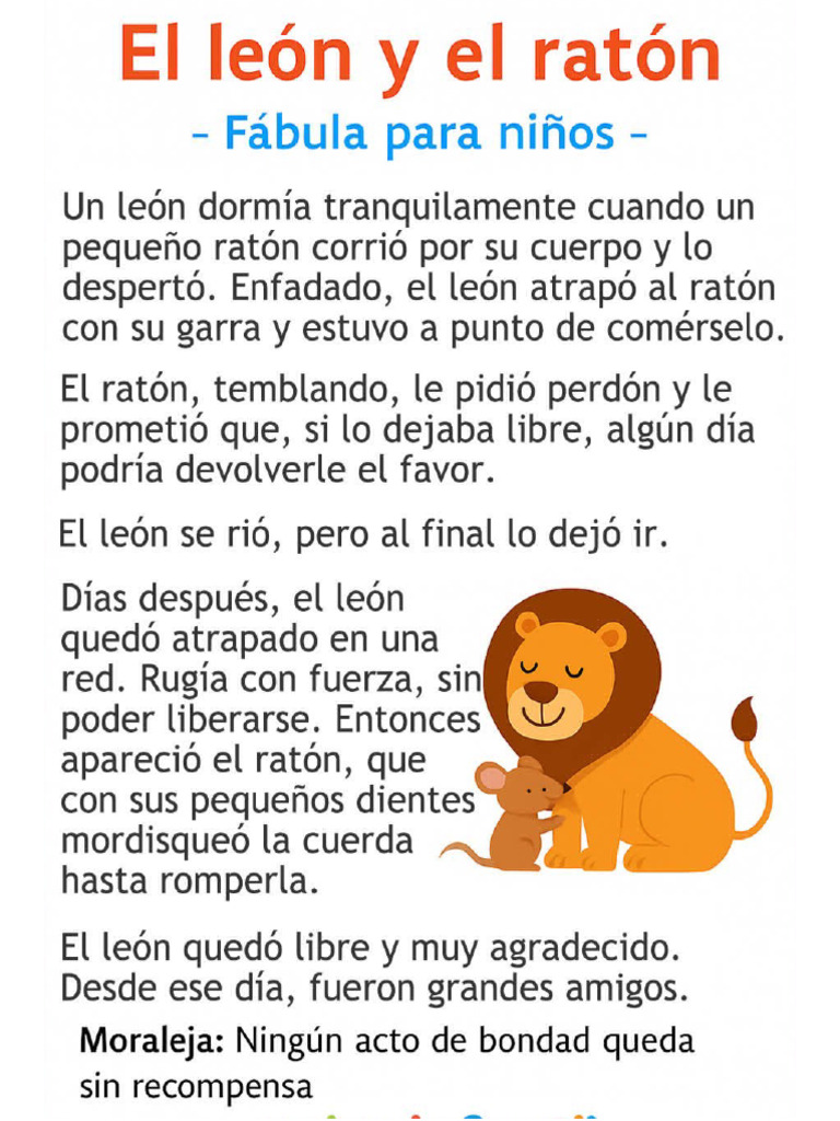 Planificación de una Fábula | PDF