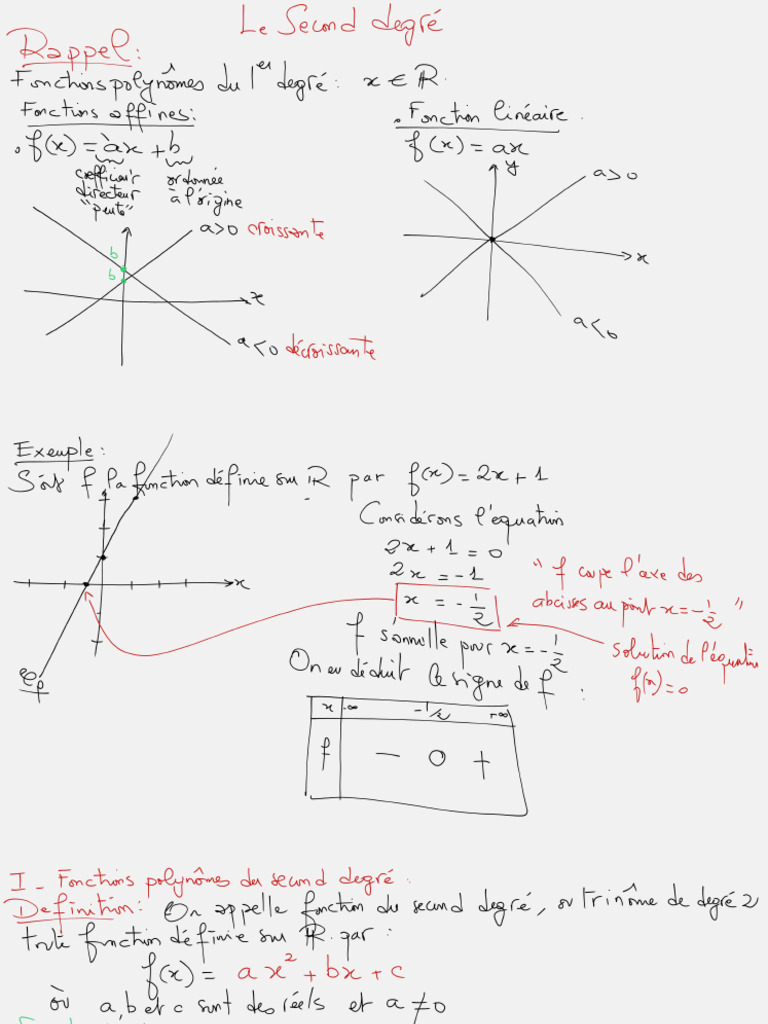 2eme Degre | PDF