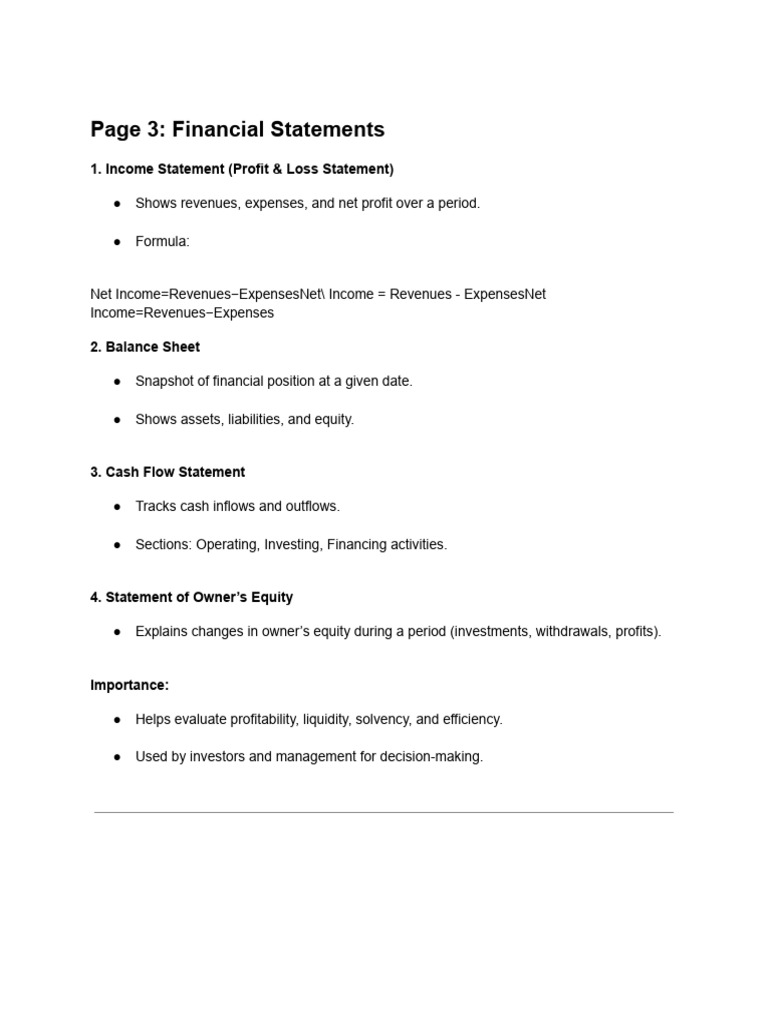 Page 3 - Financial Statements | PDF