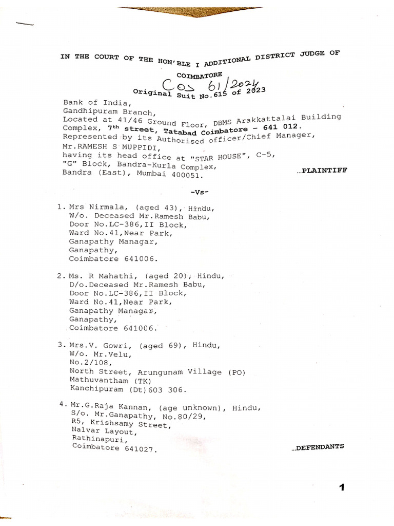 Section 65 Petition - Commercial | PDF