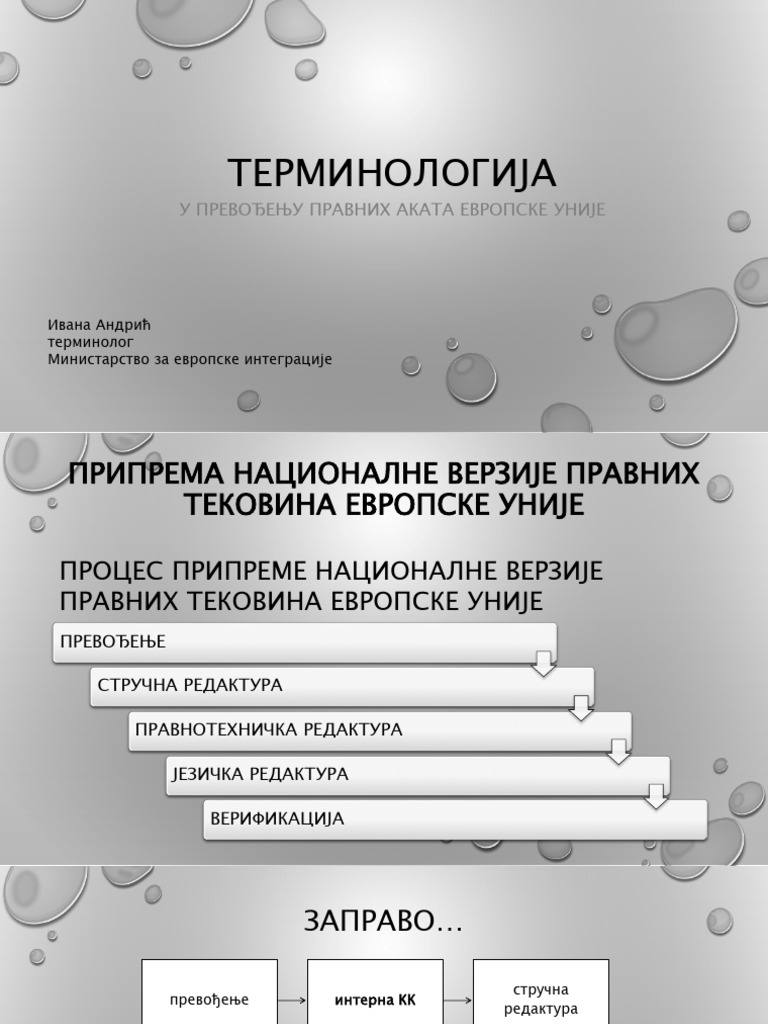 Terminologija Mei Prezentacija 20191205 | PDF