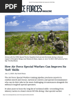 Air Force Special Warfare Retraining Guide | PDF | Military Forces ...