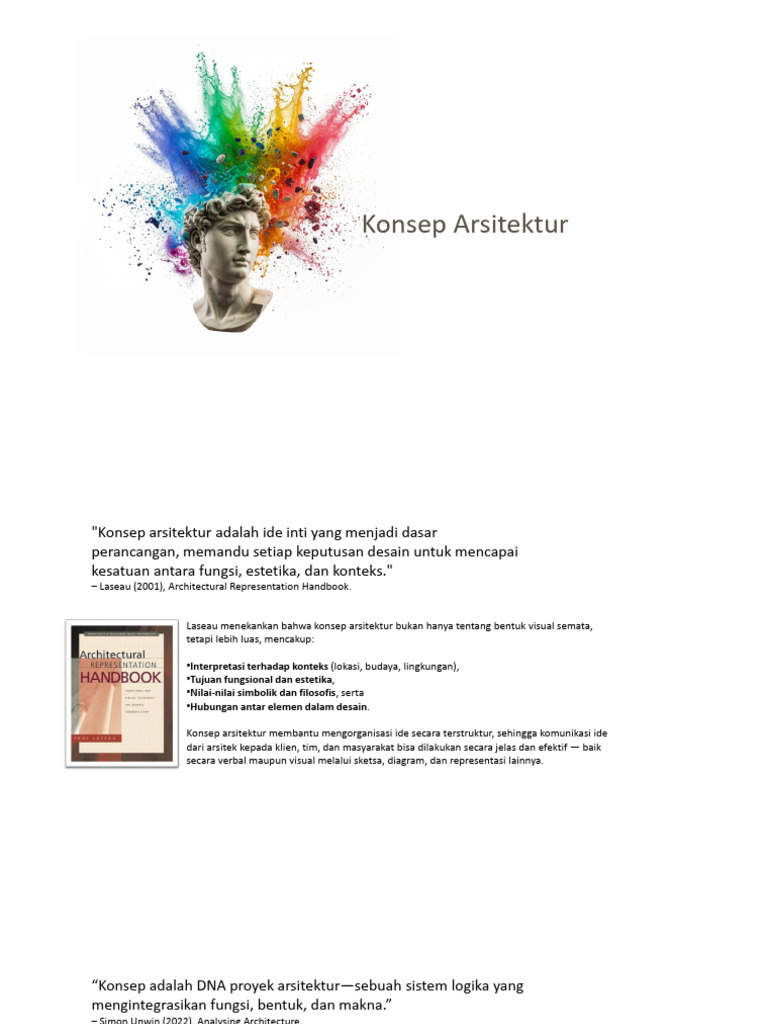 Konsep Arsitektur | PDF