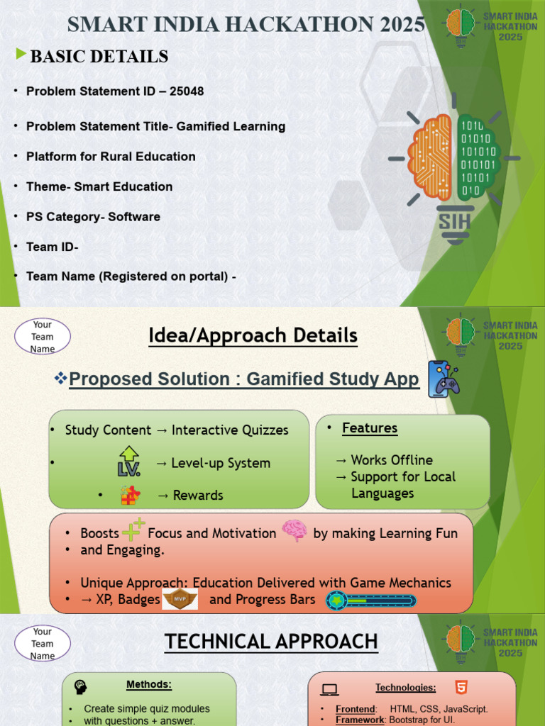 Gamified Learning App for Rural Education | PDF | Learning | Computing
