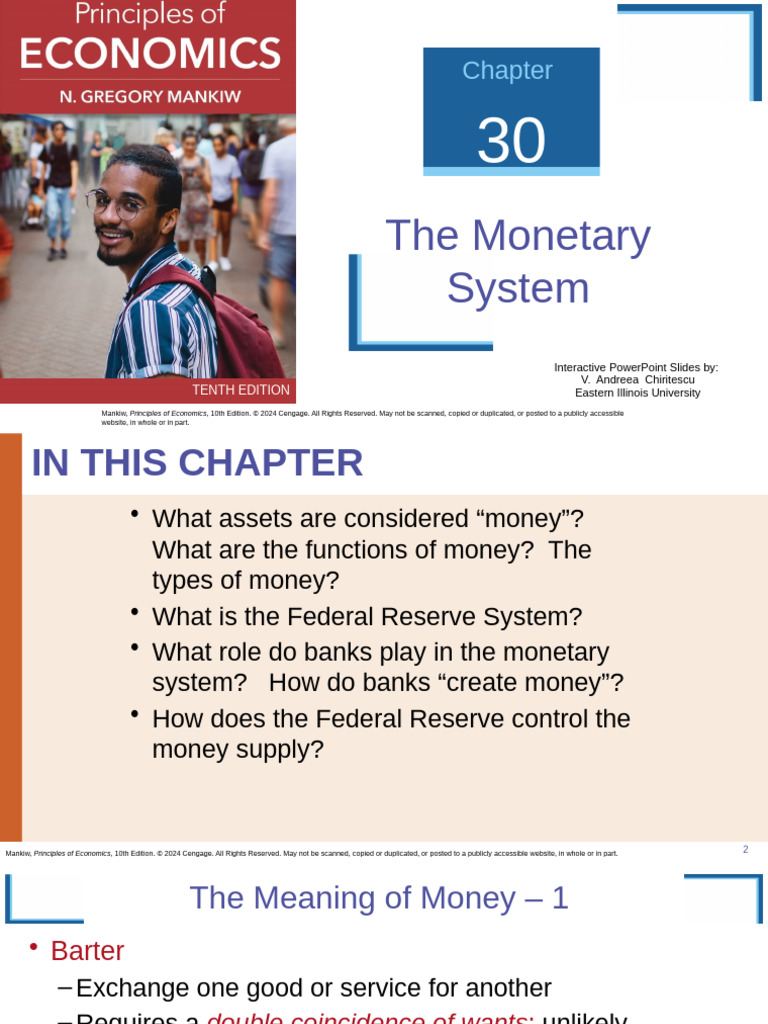 Interactive CH 30 The Monetary System 10e - Edited | PDF | Money ...