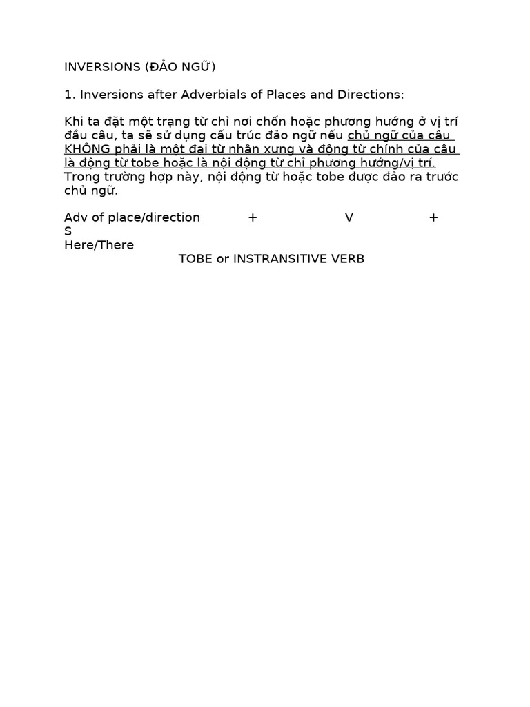 Inversions | PDF