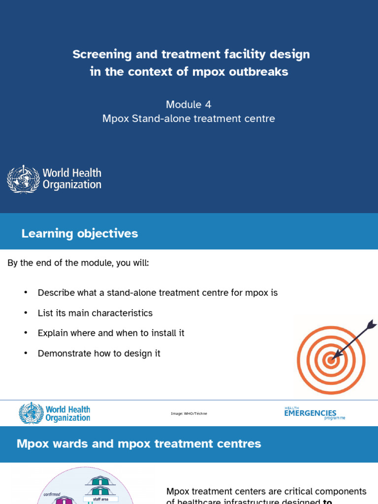 Mpox Treatment Centre Design Guide | PDF | Hospital | World Health ...