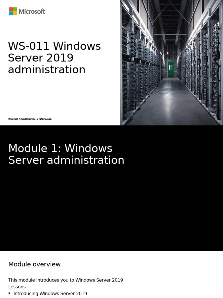 Windows Server 2019 Administration Guide | PDF | Microsoft Windows ...