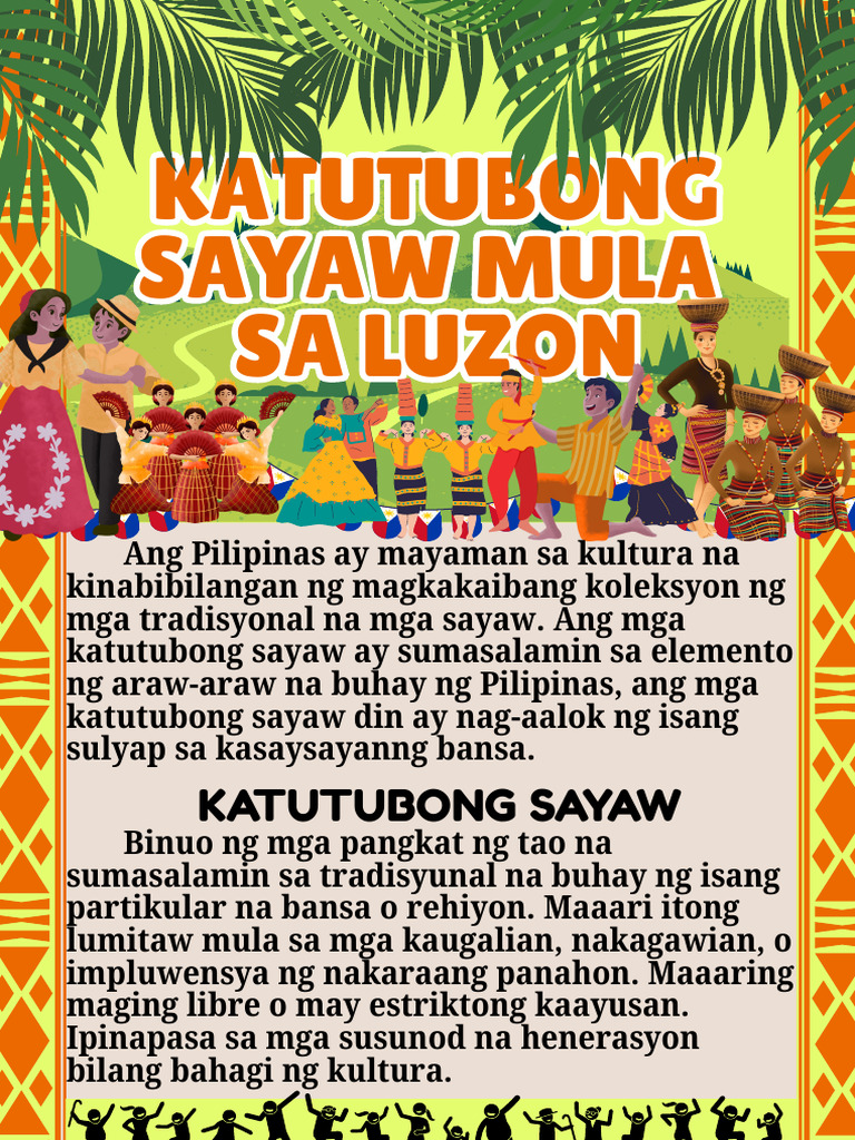 Katutubong Sayaw Sa Luzon | PDF