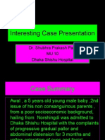 Case Presentation: Hereditary Ovalocytosis