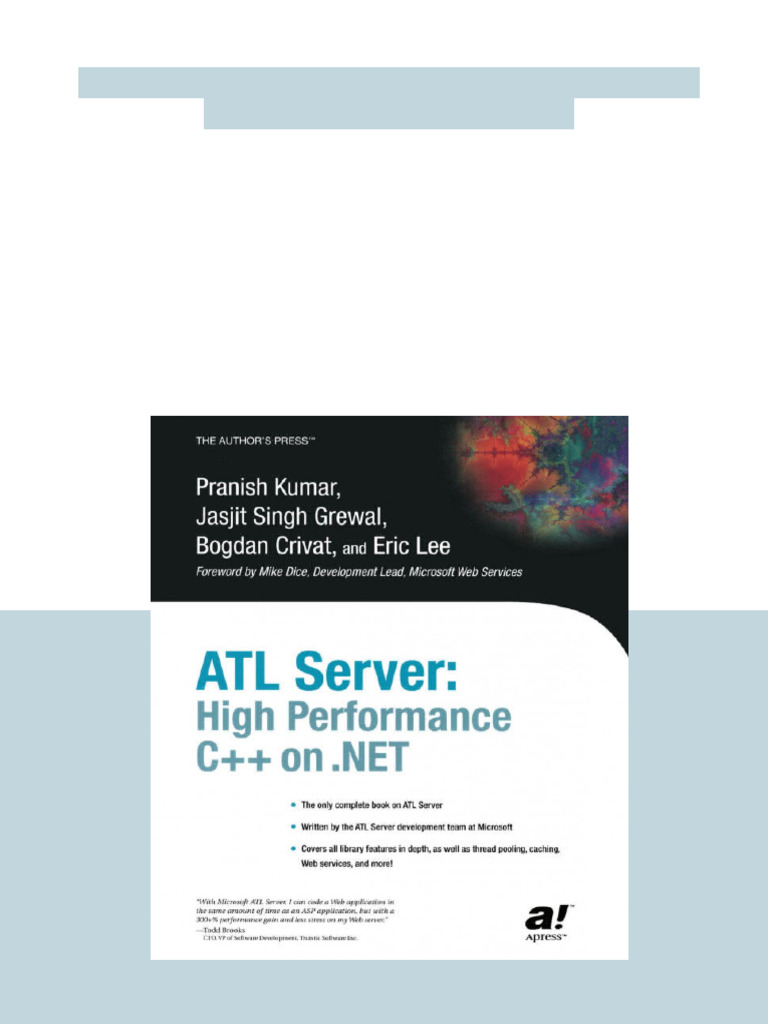 ATL Server High Performance C On NET 1st Edition Pranish Kumar ...