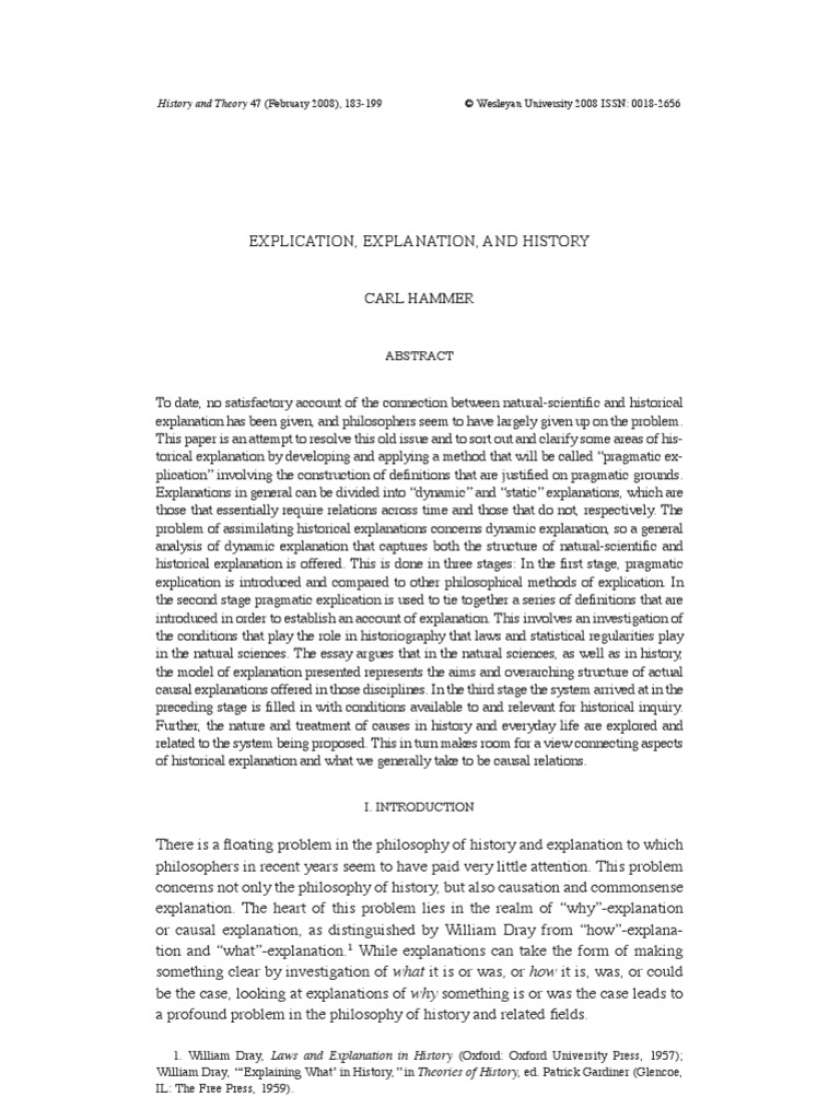 History and Theory 47 (February 2008), 183199 © Wesleyan University
