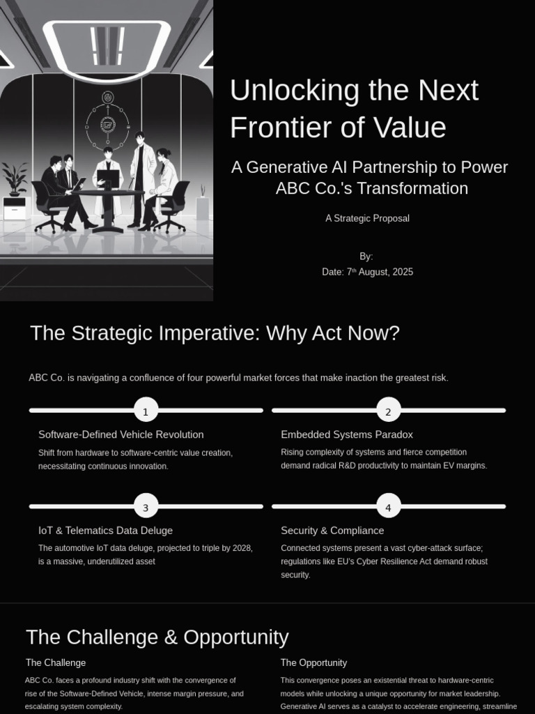Generative AI Strategy for ABC Co. | PDF | Artificial Intelligence ...