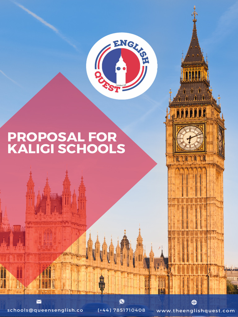 English Quest - Proposal - Kaligi Schools | PDF | Curriculum | Teachers
