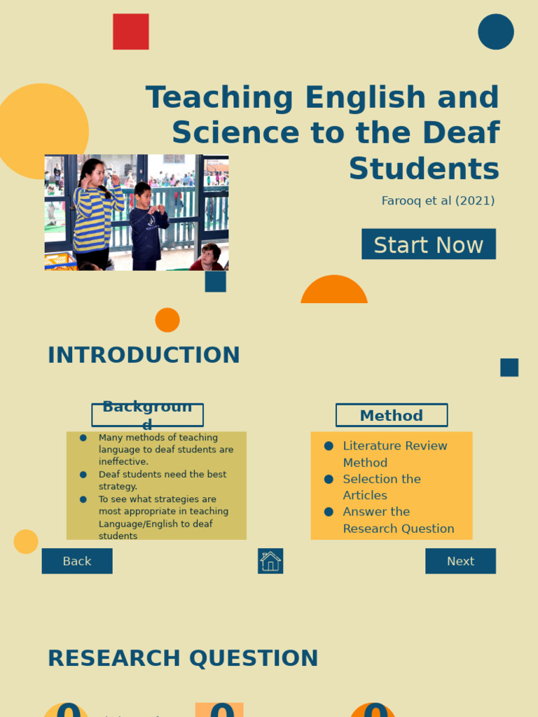 Effective Teaching Strategies for Deaf Students | PDF | Cognition ...
