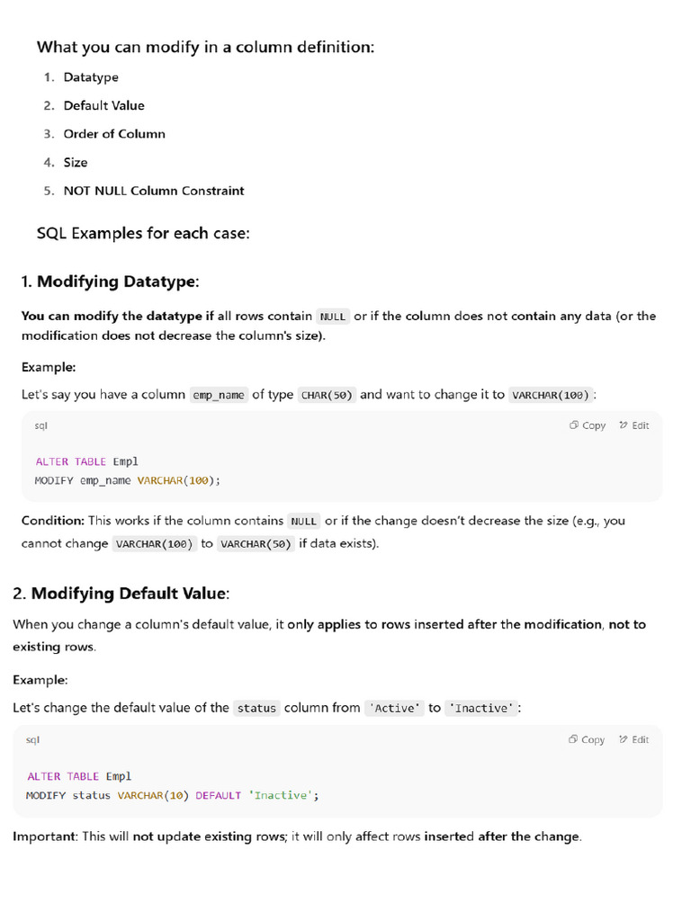 Datatypes For Class 12 | PDF