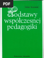 Download Podstawy wspczesnej pedagogiki - Stefan Kunowski by Krzysztof Brojer SN92694215 doc pdf