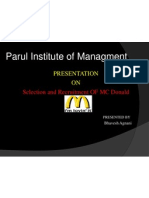 Mcdonald Ppt by Bhavesh