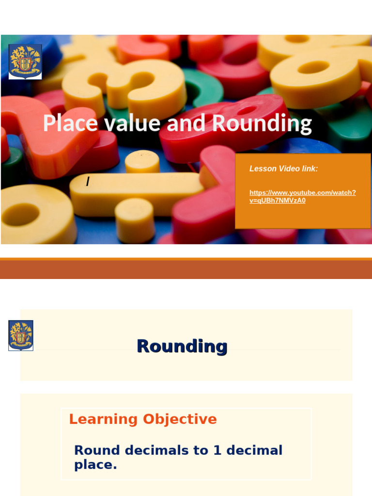 Y7 l5 Rounding Deciamls | PDF | Applied Mathematics | Elementary ...