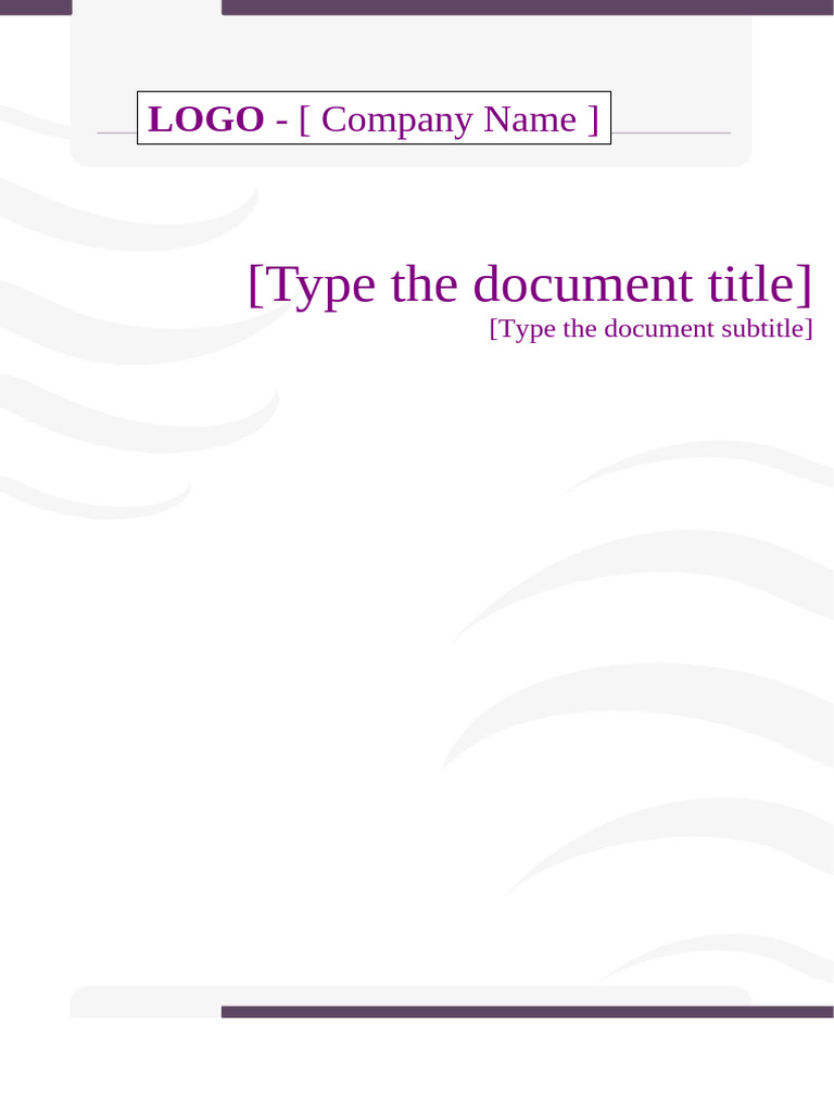 (Type The Document Title) : - (Company Name) | PDF