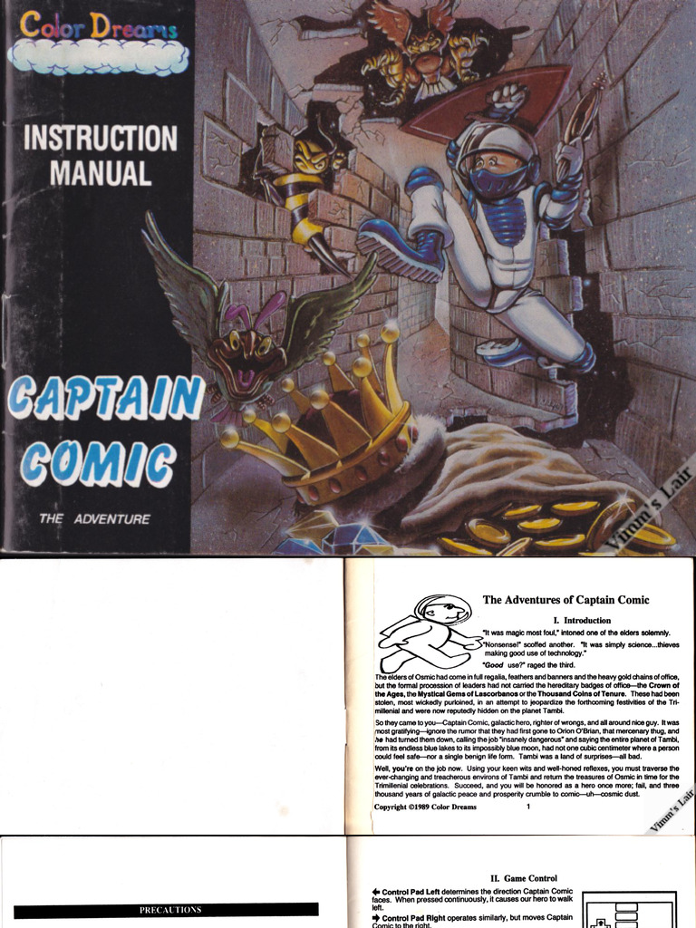 Captain Comic - The Adventure | PDF