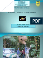 Farmacologia General 2012. Dr. José Colina