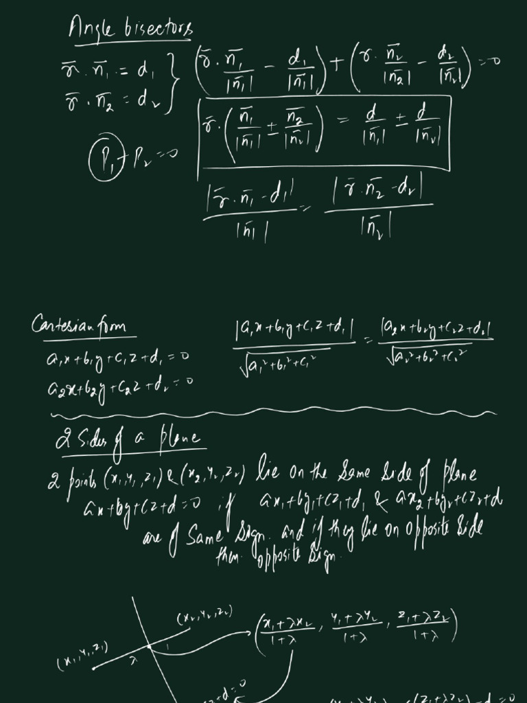 3D Geometry Lec IV | PDF