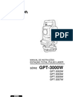 Manual Estação Total GPT-3000W