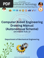 UES101 Engineering Drawing Syllabus | PDF | 3 D Computer Graphics | 3 D ...