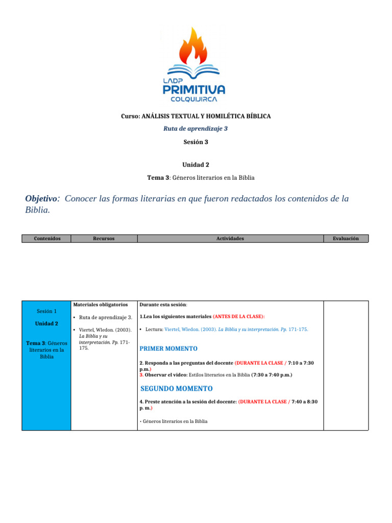 Ruta de Aprendizaje 3 | PDF