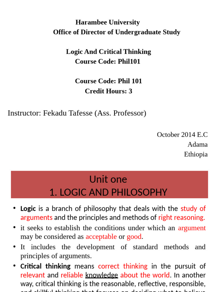 Logic and Philosophy Overview | PDF | Epistemology | Metaphysics