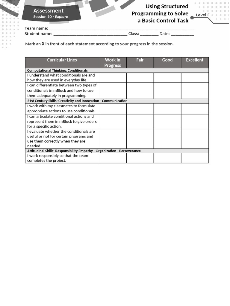 Ing NPR F s10 Exp Assessment | PDF
