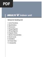 AHU Specifications and CFM Data | PDF | Mechanical Engineering