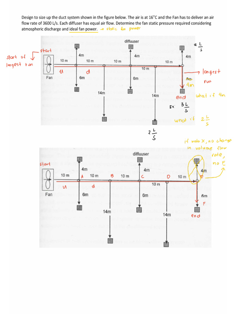 Kyla Notes Sample Problem 06 Air Distribution | PDF