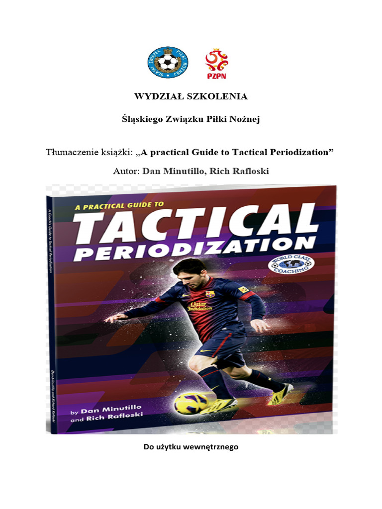 A Practical Guide To Tactical Periodization | PDF