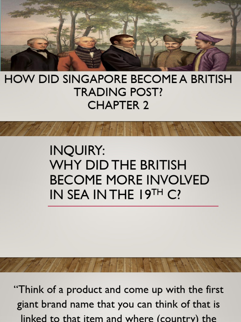 British Trading Post in Singapore History | PDF | British Empire