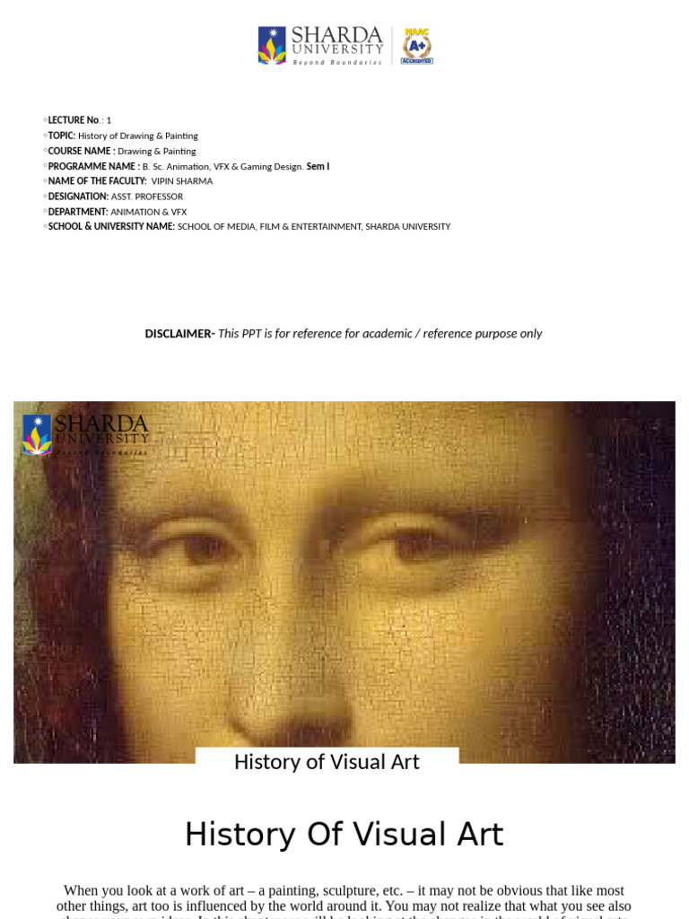 History of Drawing & Painting Overview | PDF | Paintings | Sculpture