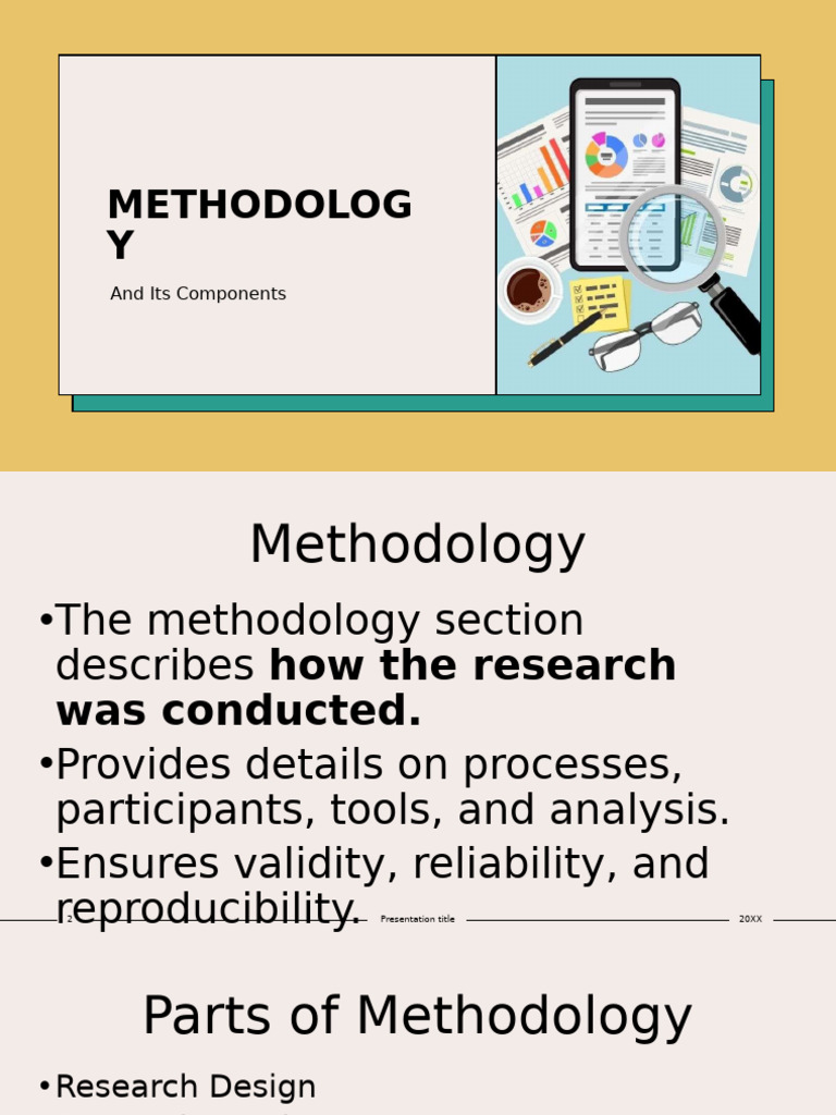 Methodology Components Overview | PDF | Methodology | Statistics