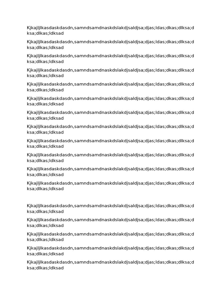 Unstructured Text Data Sample | PDF