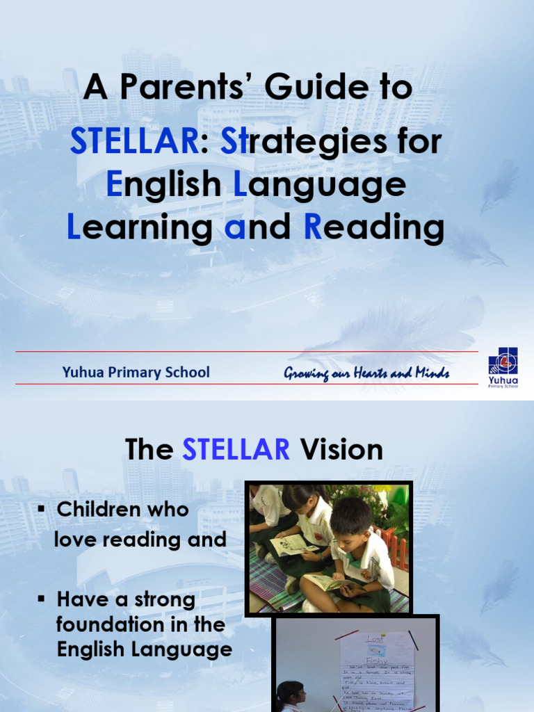 STELLAR English Learning Guide for Parents | PDF | Linguistics ...