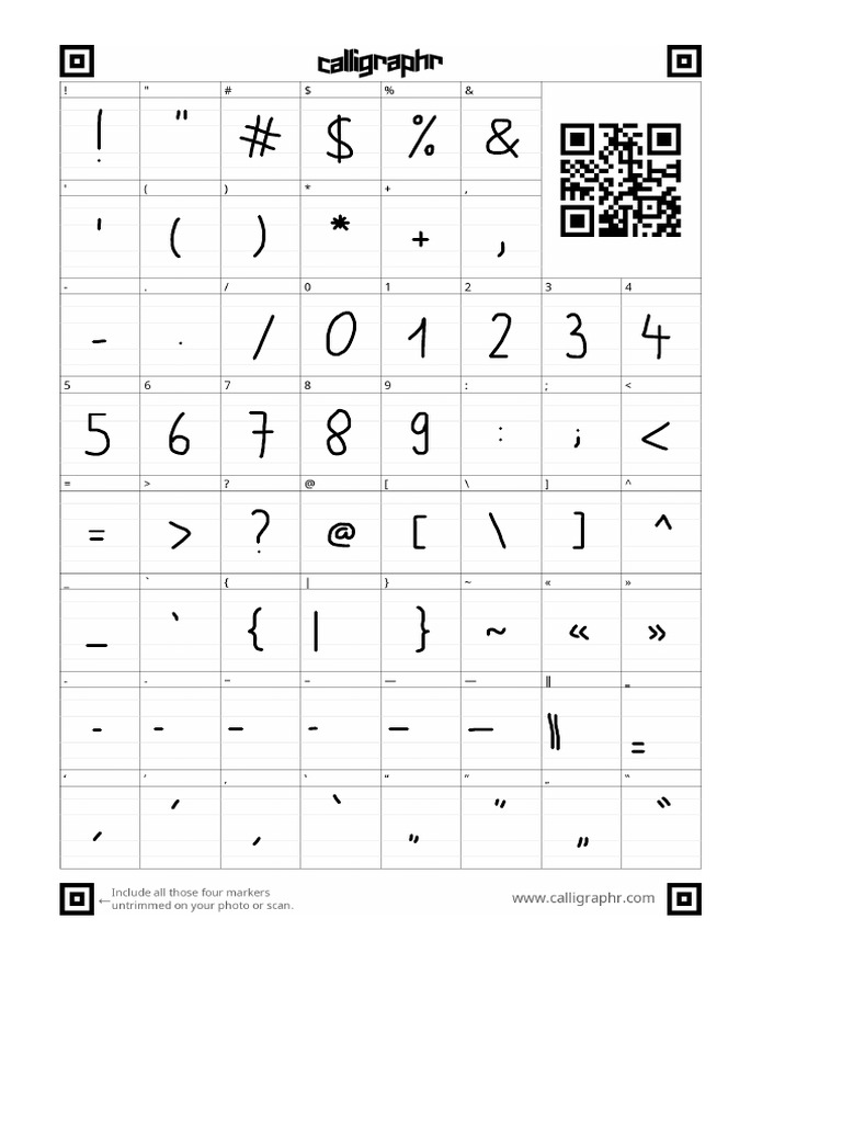 My Font | PDF
