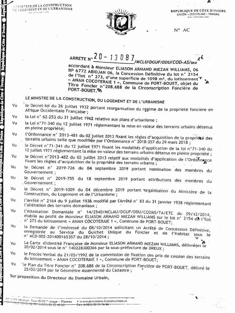 ACD Avr. 19 Doc 1 | PDF