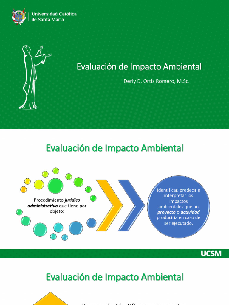 Guía de Evaluación de Impacto Ambiental | PDF | Evaluación de impacto ...