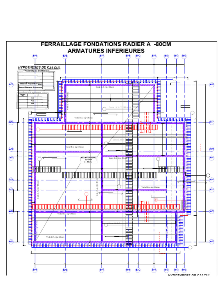 Ferrage et Calculs de Fondations | PDF
