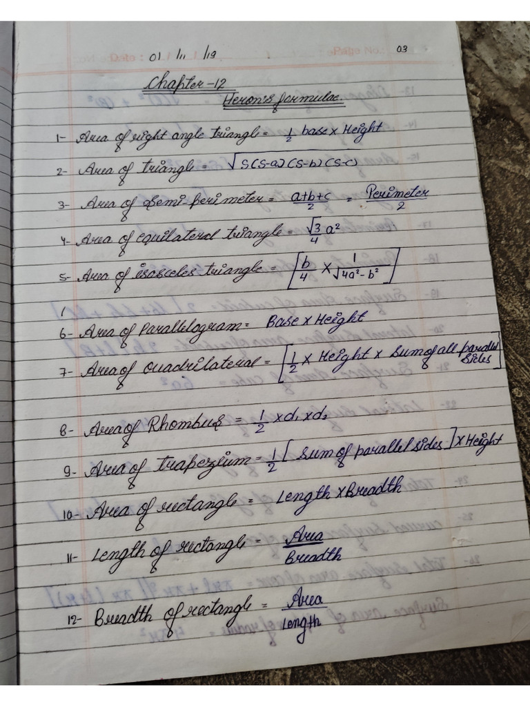 My Own Formula Notebook PDF | PDF