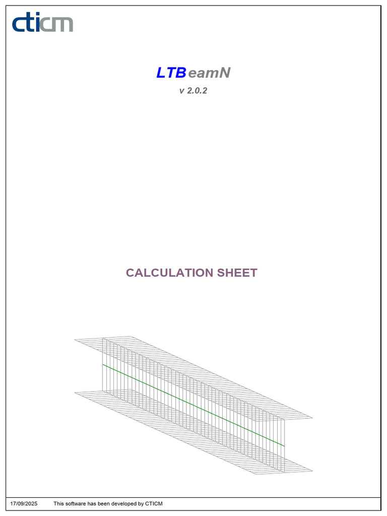 LTBeamN Software Overview v2.0.2 | PDF | Buckling | Beam (Structure)